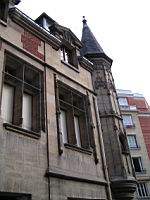 Paris,  Rue des Francs Bourgeois, Maison medievale (1)